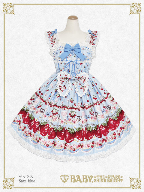 Juicy Strawberry Memory柄ジャンパースカートⅡ – BABY, THE STARS