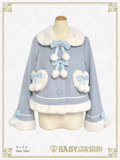 ポンポンリボンショートコート – BABY, THE STARS SHINE BRIGHT