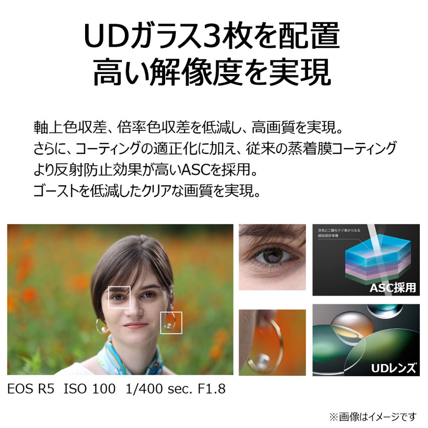 RF135mm F1.8 L IS USM：通販 | RFレンズ - キヤノンオンラインショップ