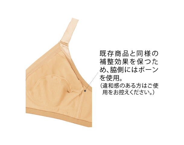 しっかり補整ブラジャー（パッドポケットつき） ＜Cシリーズ＞ FA024