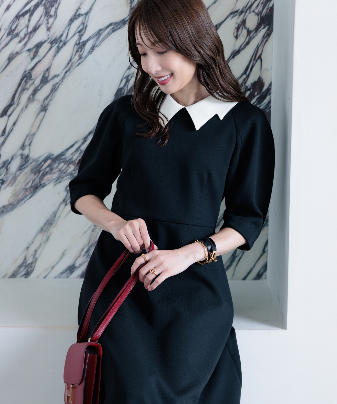 M Maglie le cassetto×冨張愛》エレモード“美映え”ブラックダンボール