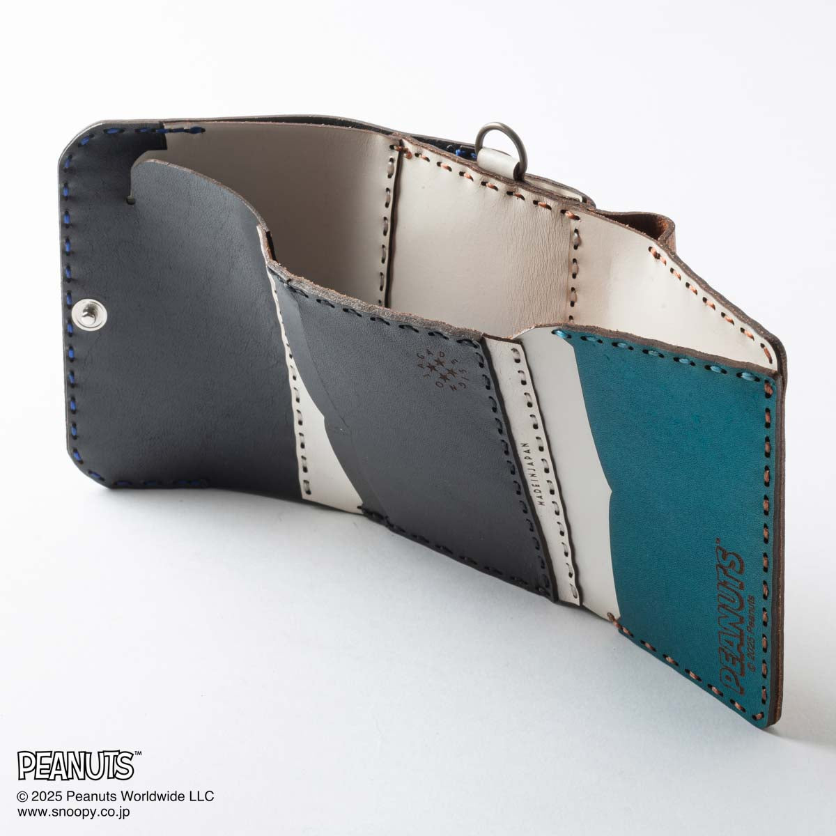 OJAGA DESIGN / Peanuts [SLEEPING SNOOPY] ショートウォレット