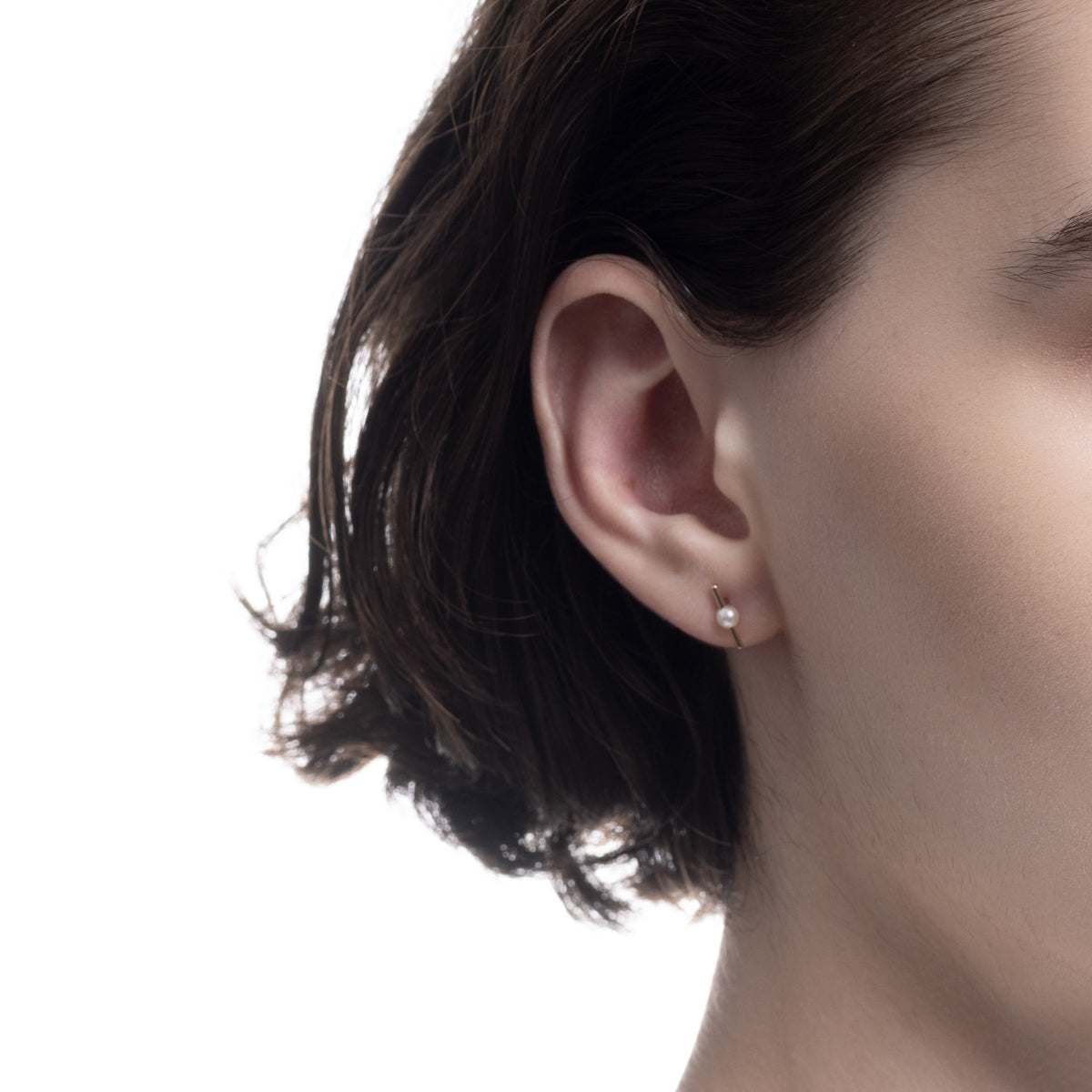 MOSQUITO アコヤパール バー ピアス