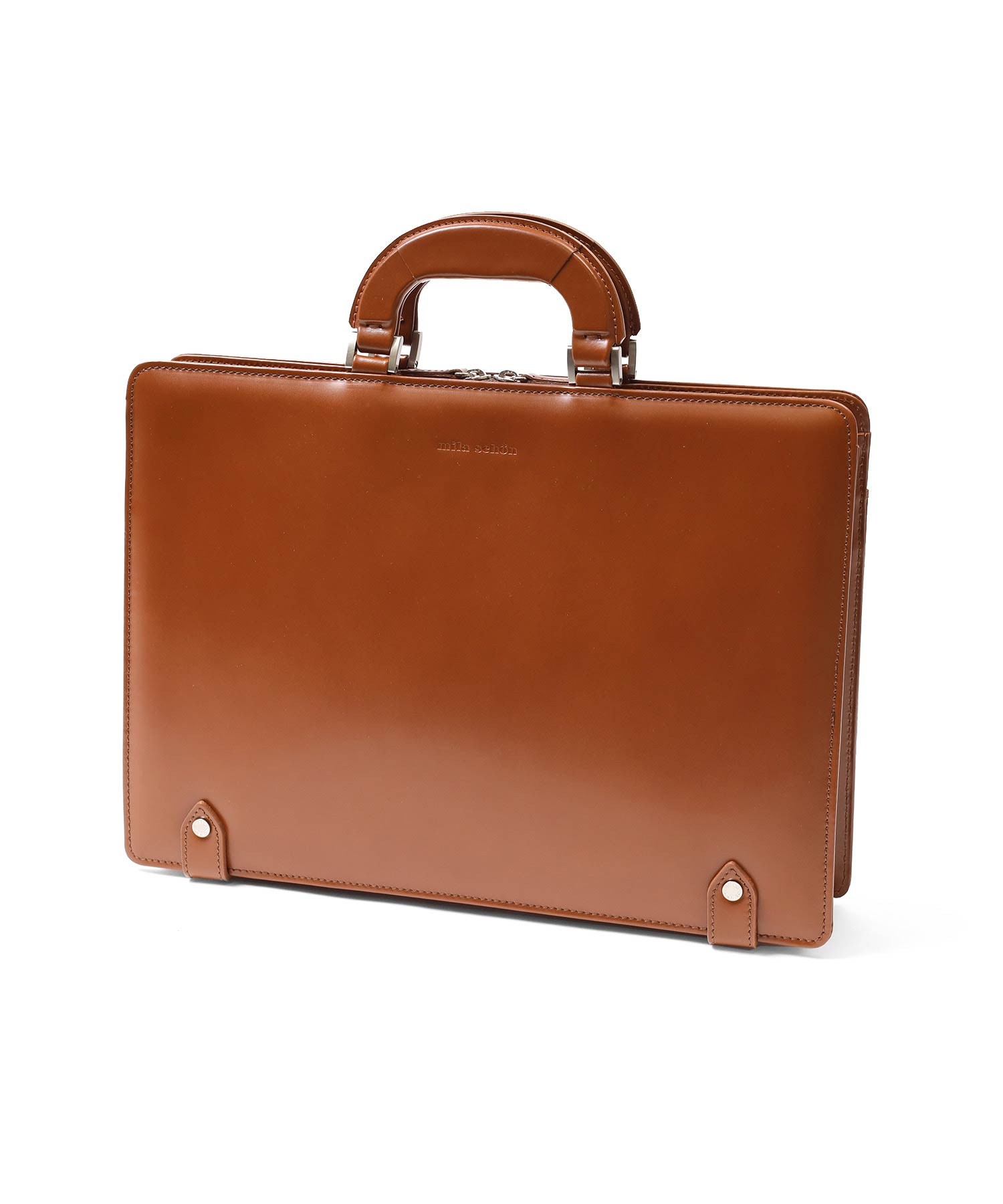 Mila Sch?n / ミラ・ショーン ニュートレノ レザービジネスバッグ A4