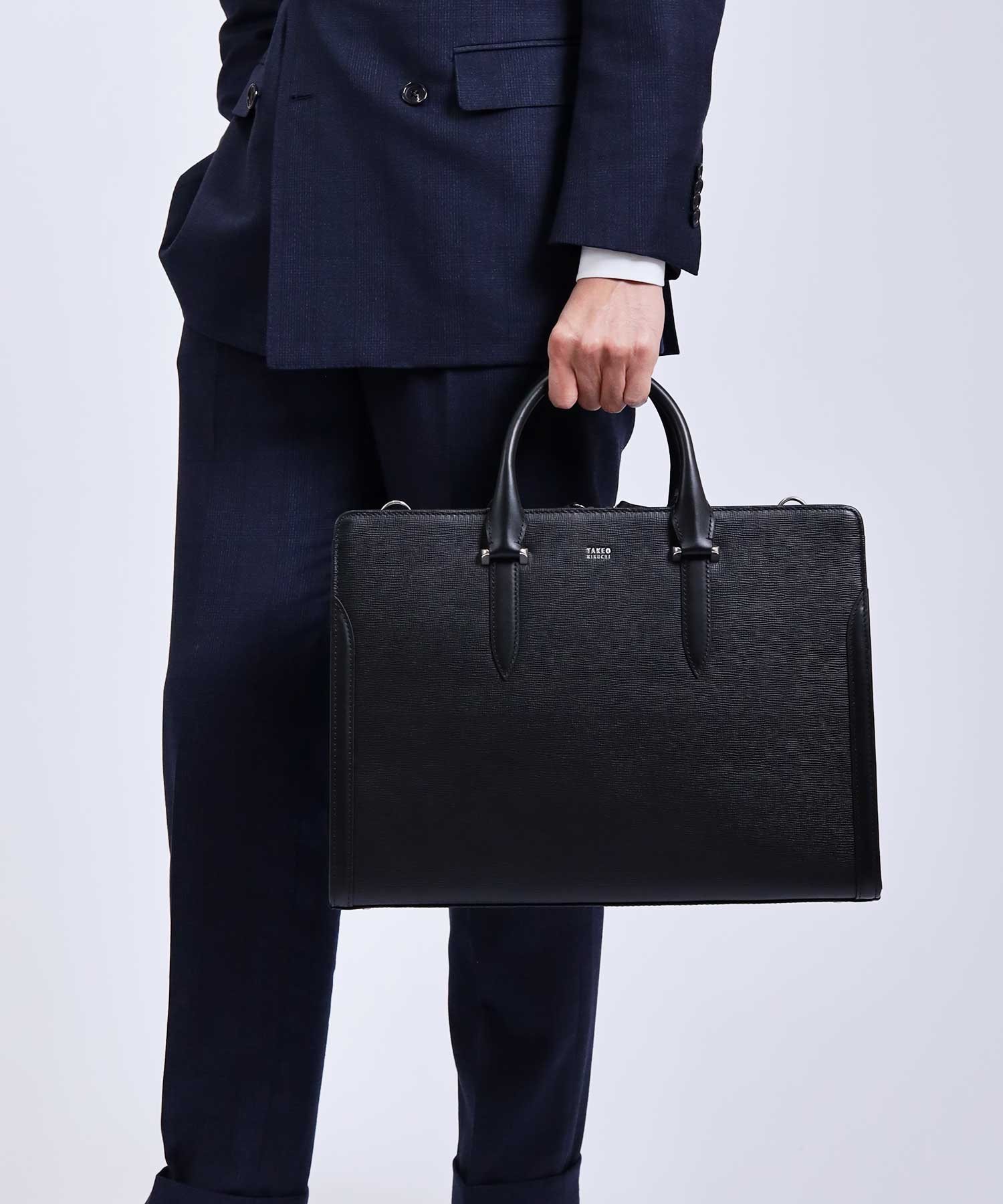 TAKEO KIKUCHI / タケオキクチ スパーダ レザービジネスバッグ A4