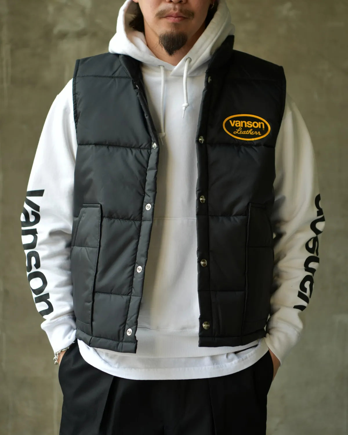 MASSES(マシス) / VANSON × MASSES NYLON VEST | 公式通販・JACK in