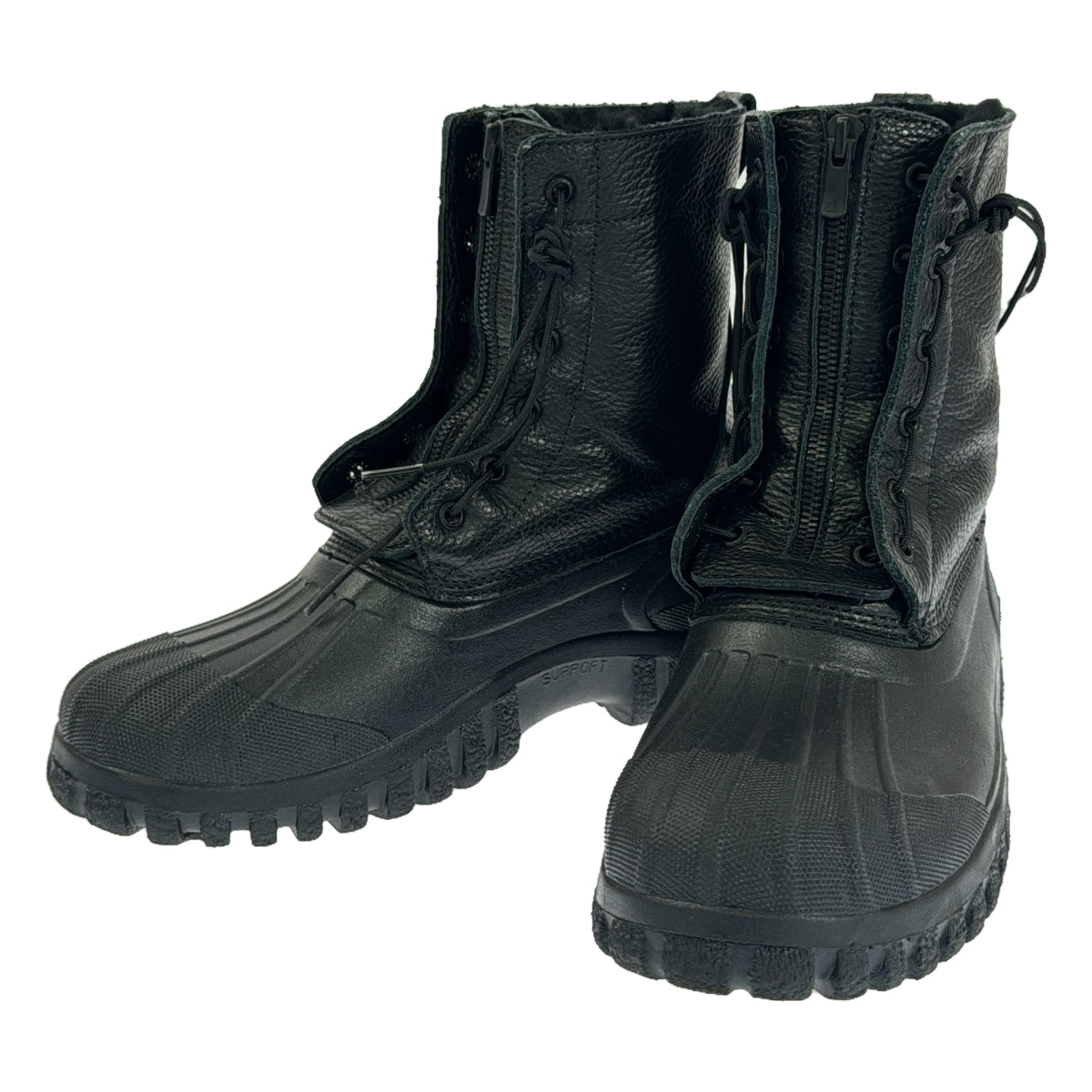 ス*ル様 ノンネイティブ nonnative ロングブーツ バイカーブーツ ベー