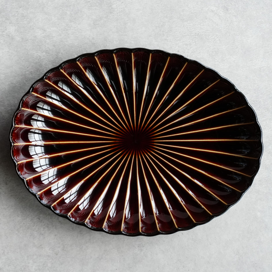 ぎやまん陶 楕円大皿 – カネコ小兵公式オンラインストア