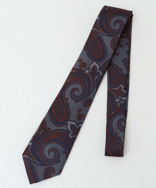 ペイズリージャガード柄シルクネクタイ｜メンズファッション通販 MEN'S