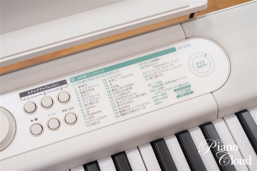 CASIO 光ナビゲーションキーボード LK-530 | Piano Cloud Online Store