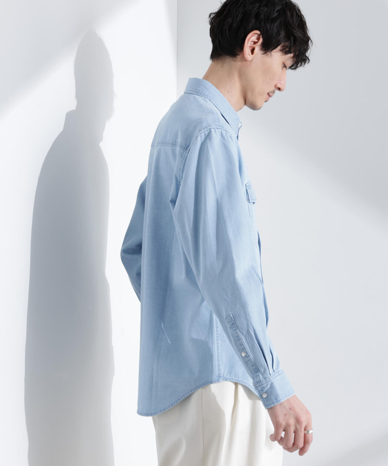 MC」”TIMELESS WARDROBE” デニムシャツ