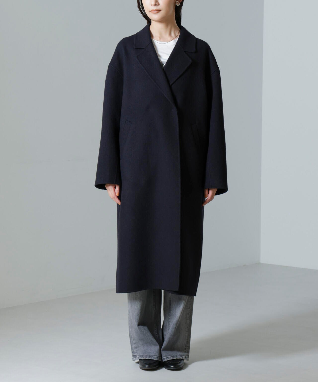 PURE LAMBS リバー ロングコート