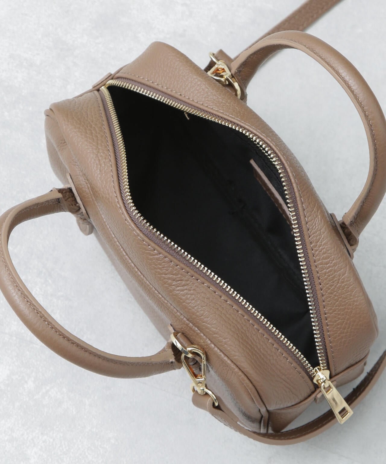 MARCO BIANCHINI / 2WAY レザー ミニボストン バッグ