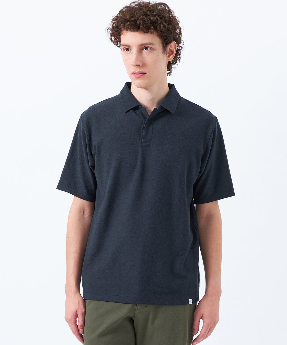 パイル調ドライミックス スキッパーポロ(トップス)｜MACKINTOSH