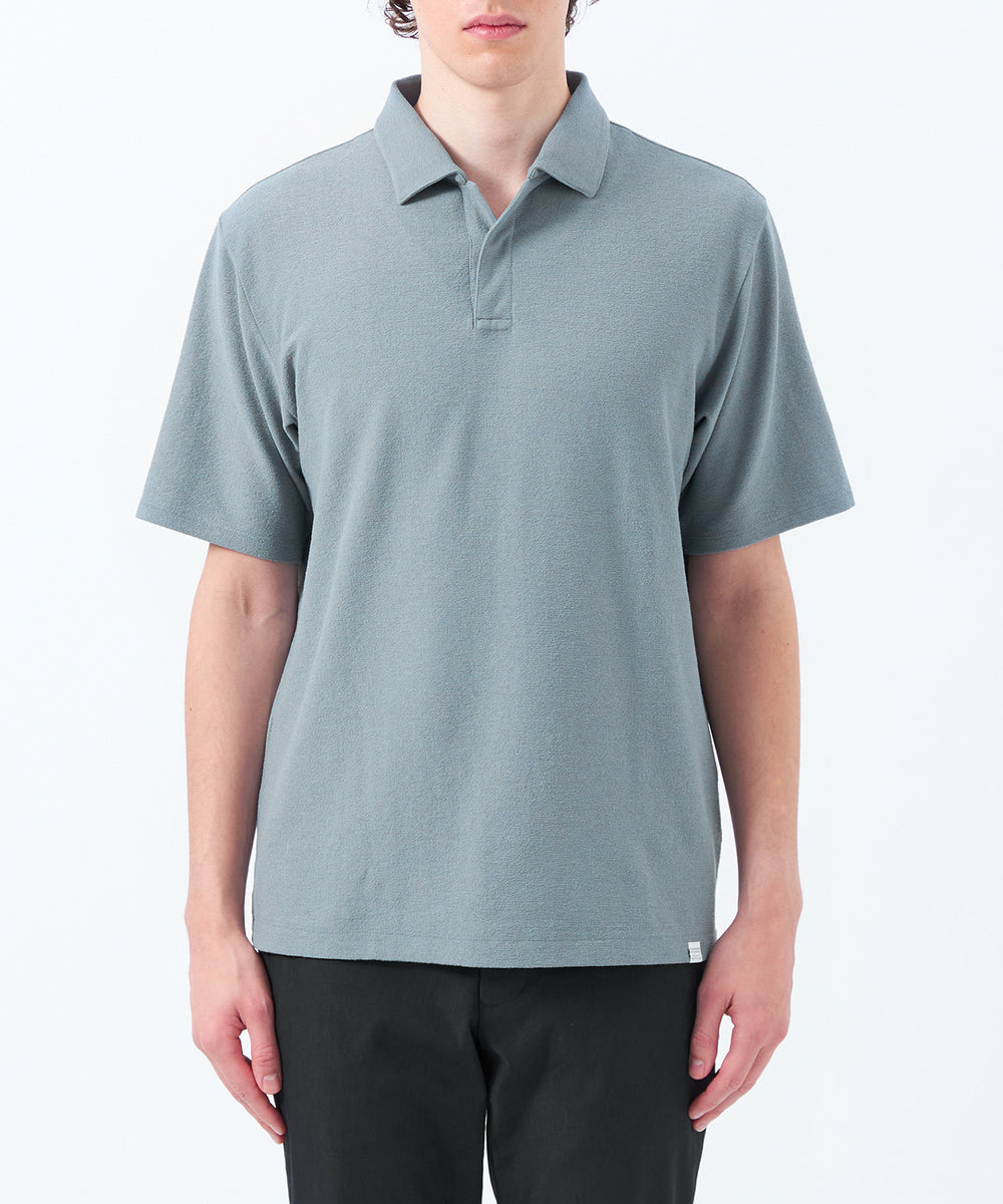パイル調ドライミックス スキッパーポロ(トップス)｜MACKINTOSH