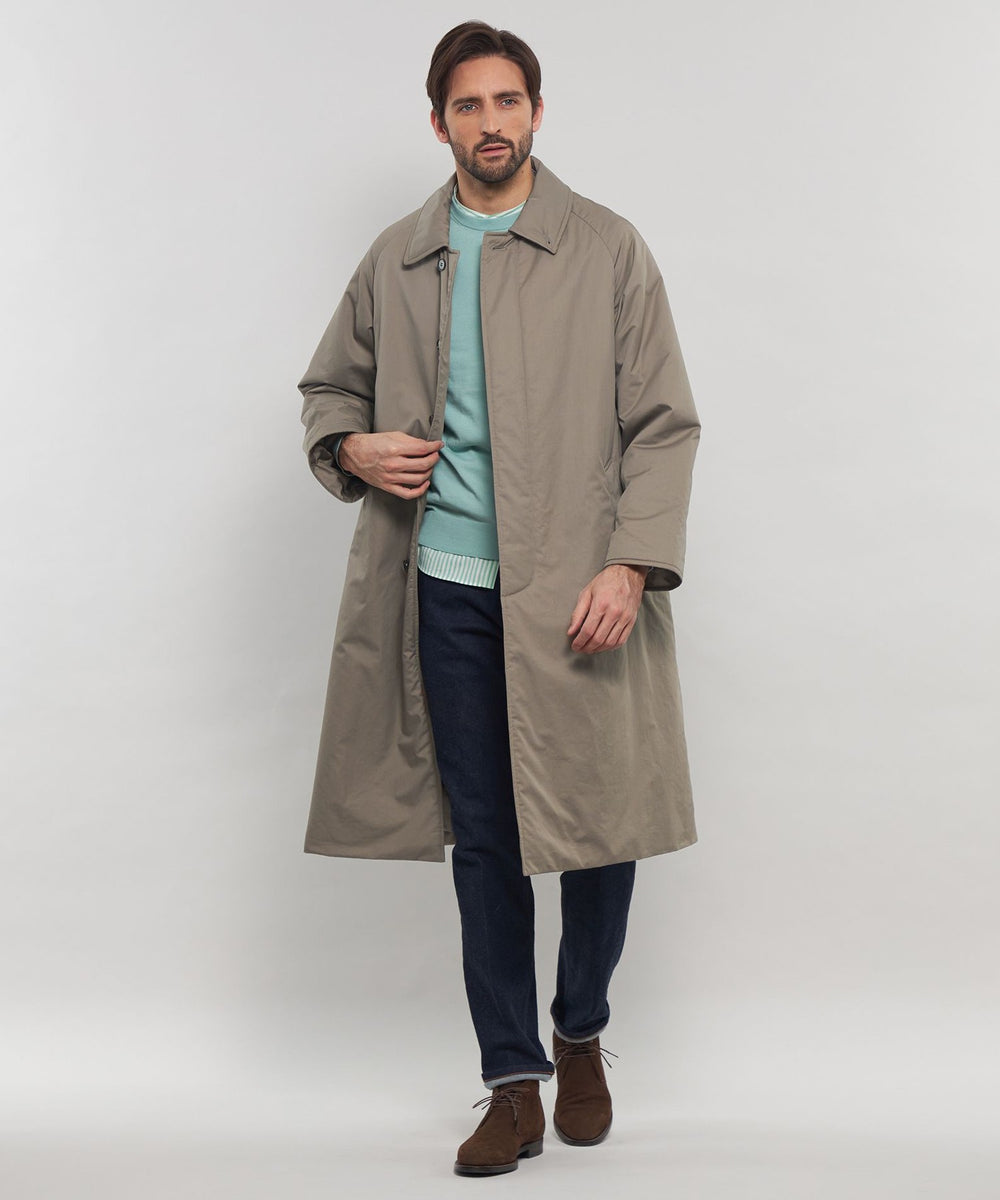 HADSTON】ライトウェイトコットンラグランスリーブコート(コート