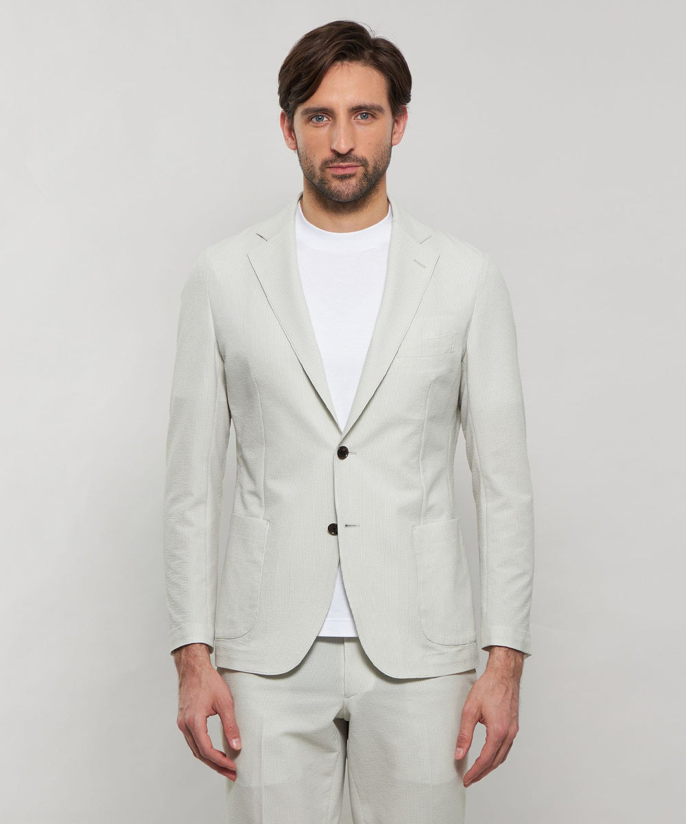 WEB・一部店舗限定】【BREASY JACKET】ポリエステルサッカー