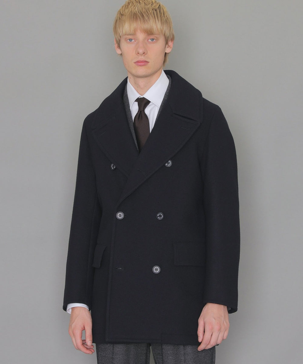 ダブルフェイスメルトンピーコート(ブルゾン)｜MACKINTOSH LONDON