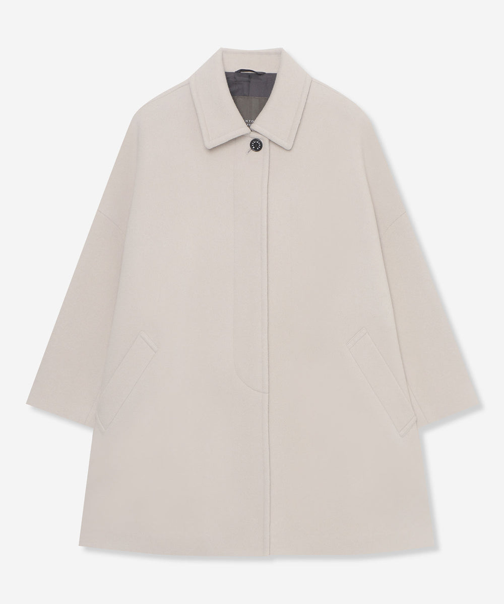 エクラ掲載】【ROSLEY/ロズリー】ピュアラムビーバーステンカラー