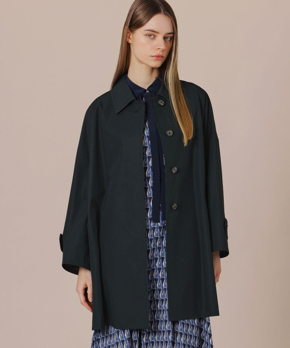 L】【ROSLEY/ロズリー】ウェザーコットンステンカラーコート(コート