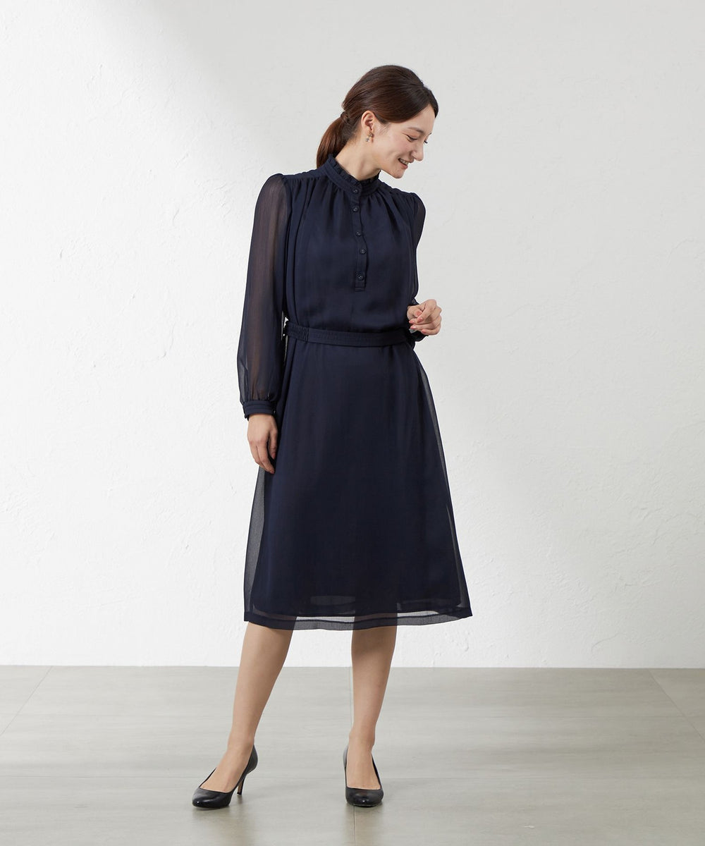 ヴィンテージジョーゼットワンピース(ワンピース)｜AMACA(アマカ)の