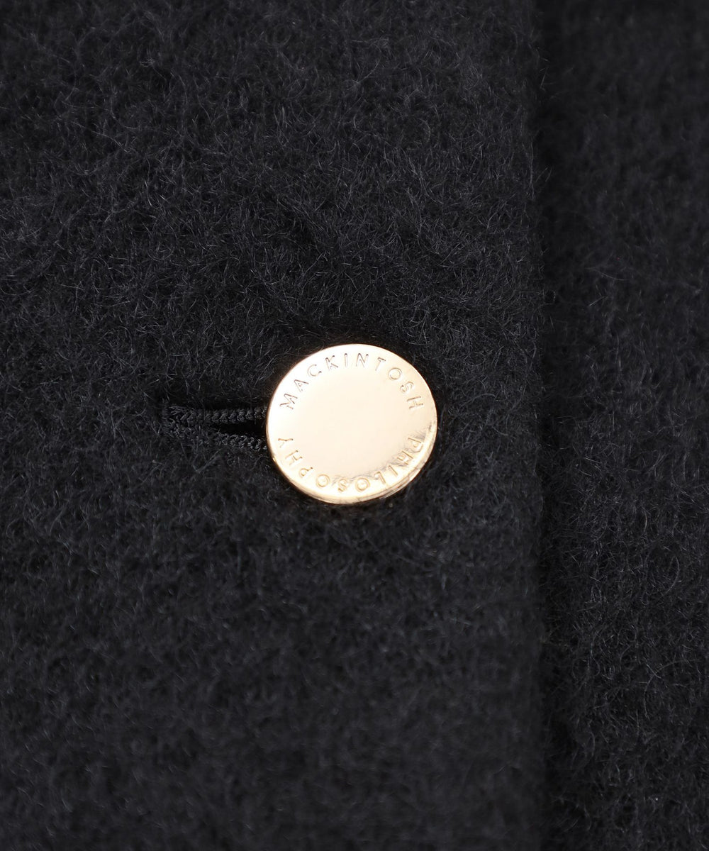 WELBURY NO COLLAR SHORT(ウェルベリーノーカラーショート)】ウール