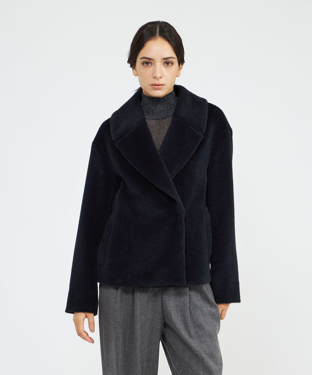 アルパカシャギー ショートコート(コート)｜EPOCA(エポカ)の