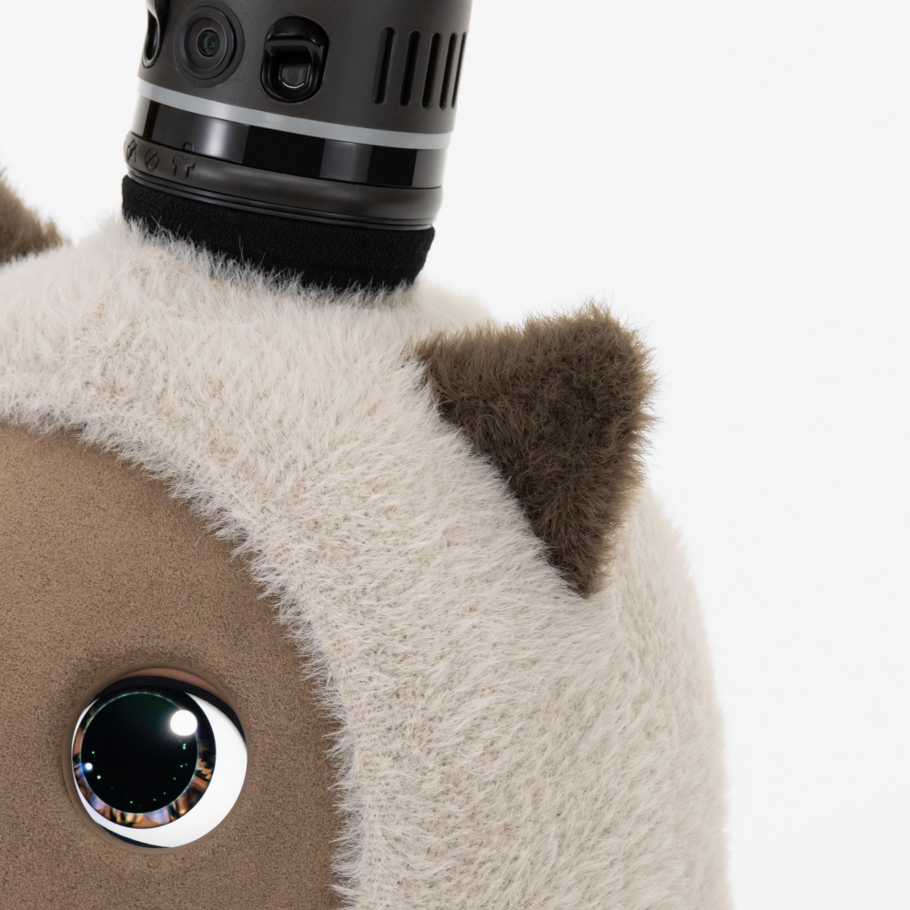 ねこみみニット シャム猫（グレージュ） | LOVOT ウェブストア