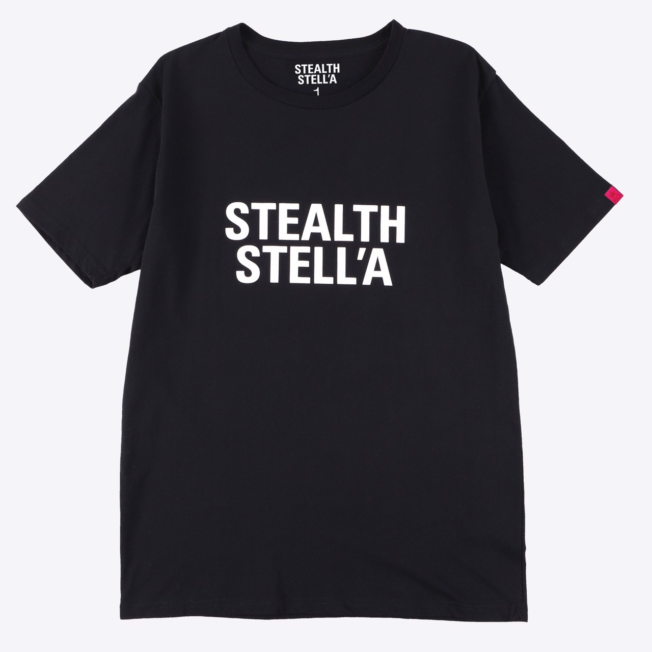 STEALTH STELL'A】BASIC LOGO TEE (BLACK) | STEALTH STELL'A ONLINE STORE