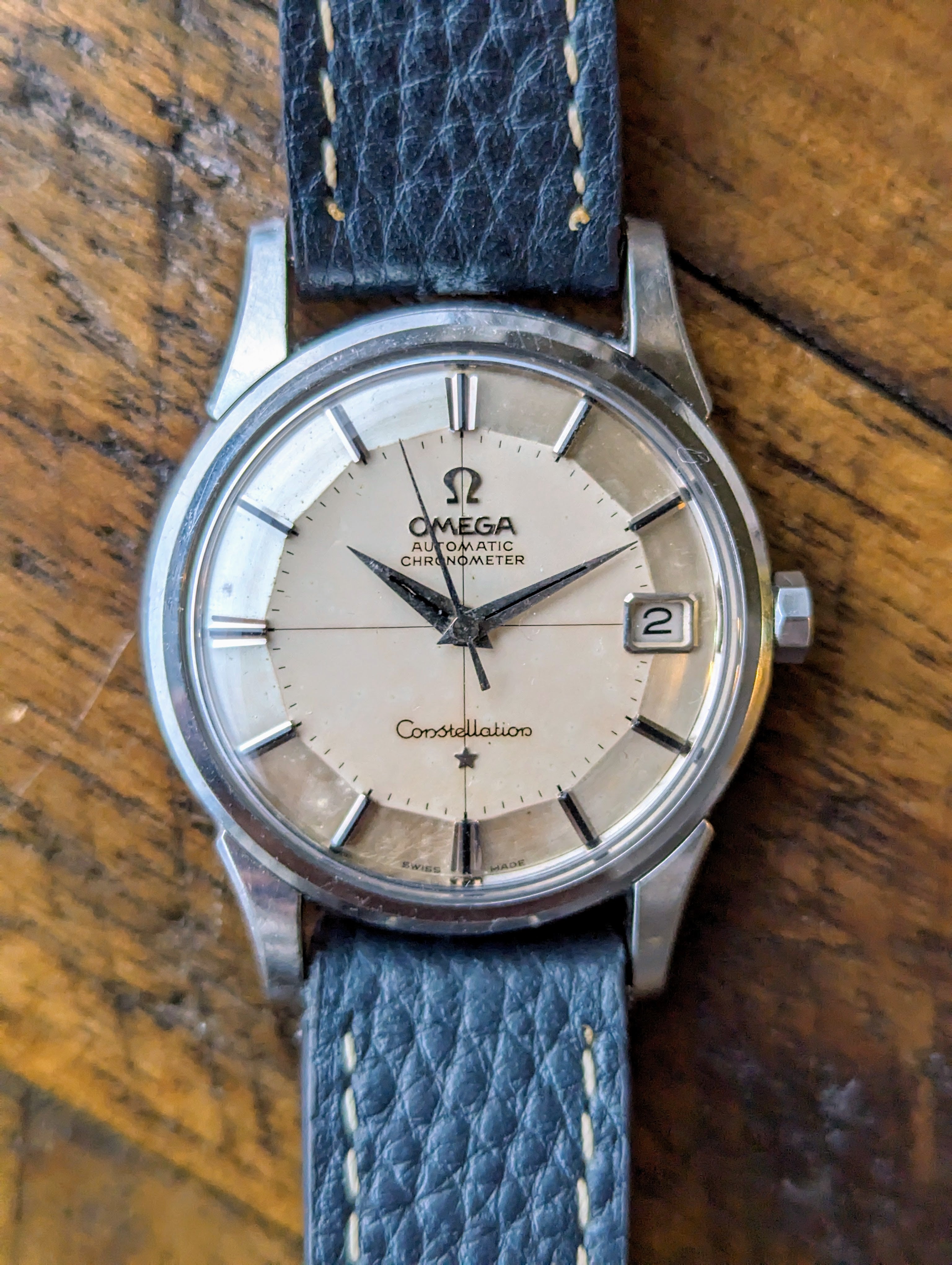 Vintage Omega Constellation 14393 - Pie Pan - Serviced with 1yr