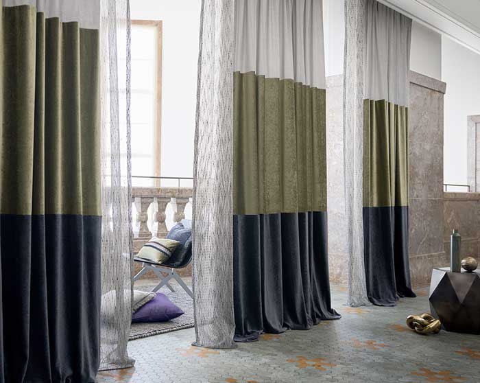 カーテン生地 PF2900 フジエテキスタイル PROFILE トコシエ 136cm巾