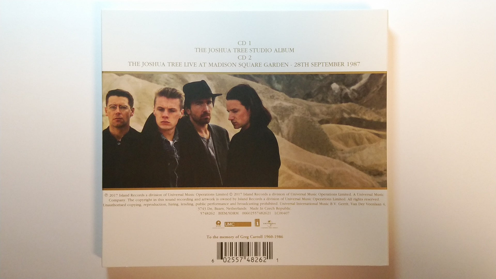 U2 / ヨシュア・トゥリー（30周年記念盤～デラックス） | 今日も