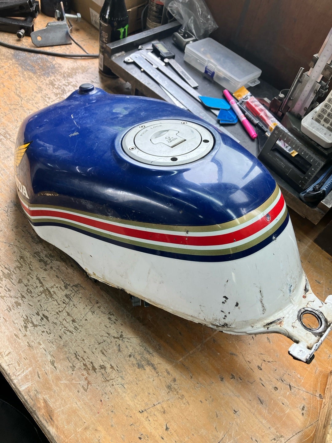 NSR50のガソリンタンクは気をつけて | ガレージFORMULAのブログ