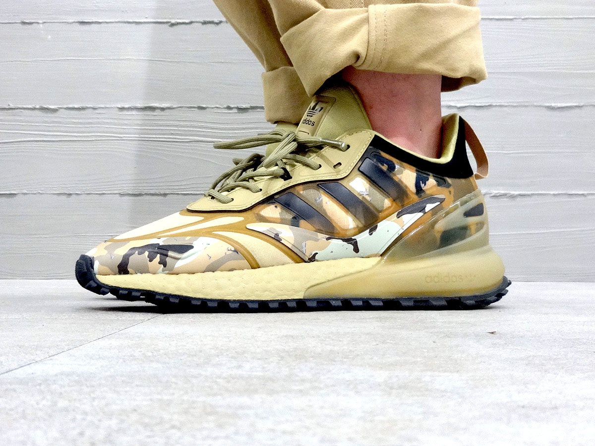 ブーストを搭載したアディダス「ZX」の最新作はカモフラ柄のトレイル