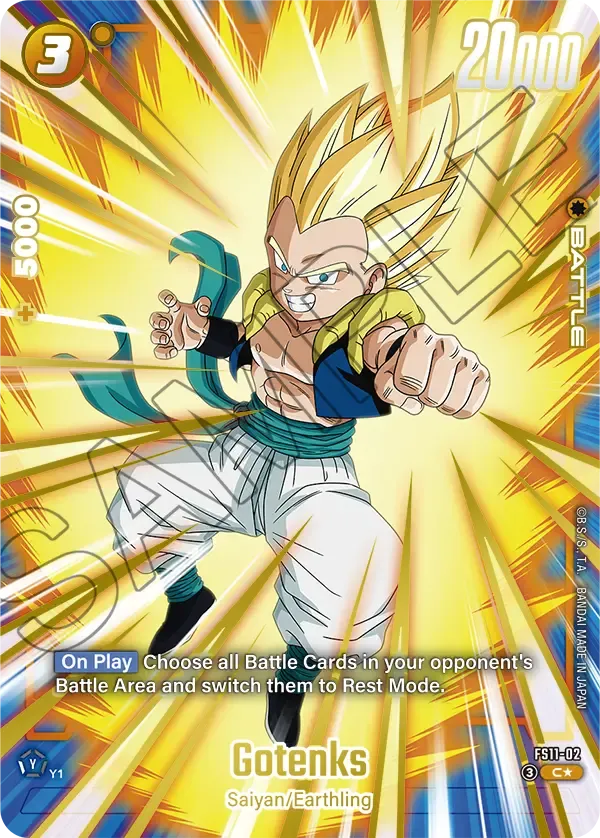 SB02-022 Gotenks Dragon Ball Super Card Game Fusion World Card