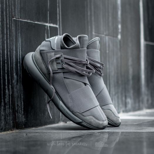 Men's shoes Y-3 Qasa High Vista Grey/ Vista Grey/ Vista Grey