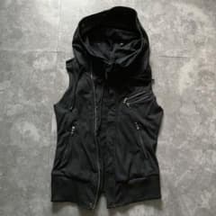 00s FUGA アーカイブ ギミック ビッグフードベストY2Kパンク グランジ