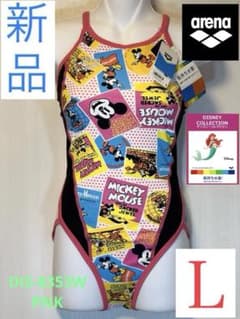 arena ×ディズニー長持ちタフスーツ競泳水着DIS-8353W L PNK - メルカリ