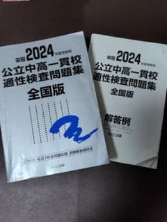 銀本 栄冠 2024年度用 公立中高一貫校 適性検査問題集 中学受験 - メルカリ
