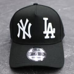 NEW ERA NYヤンキース LAドジャース ダブルロゴキャップ 海外モデル