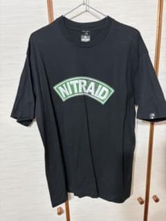 nitraid リアルシティ アーチロゴ Tシャツ XL ブラック - メルカリ