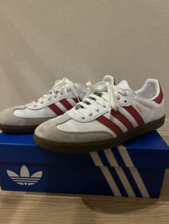 リヴァプール アディダス サンバ 27.5 美品 コラボスニーカー - メルカリ
