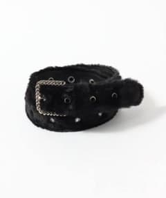 AFB ファーベルト 黒 - メルカリ