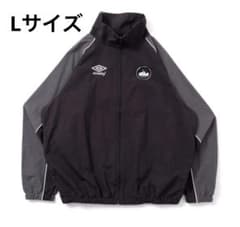 9090 × umbro ナイロンジャケット グレー L - メルカリ