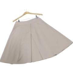 FOXYNEWYORK 24126 フレアースカート 膝丈 ベージュ 38 - メルカリ