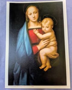 ラファエロ 大公の聖母 複製 ルネサンス 30×21cm 2013年ラファエロ展