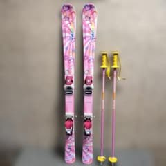 キッズ用】KAZAMA スキーストックセット 116cm - メルカリ