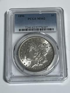 1896年モルガンダラー Morgan dollar PCGS MS62 - メルカリ