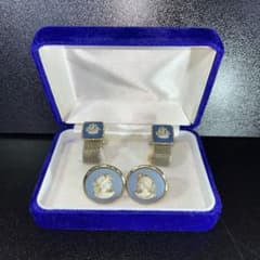 王室御用達ジョージジェンセン×ロイヤルコペンハーゲン カフリンクスと