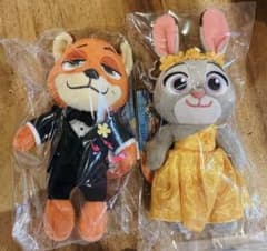 ズートピア2 韓国 ぬいぐるみ キーホルダー セット - メルカリ
